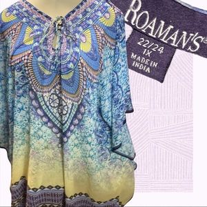 Plus Size Kaftan Dress